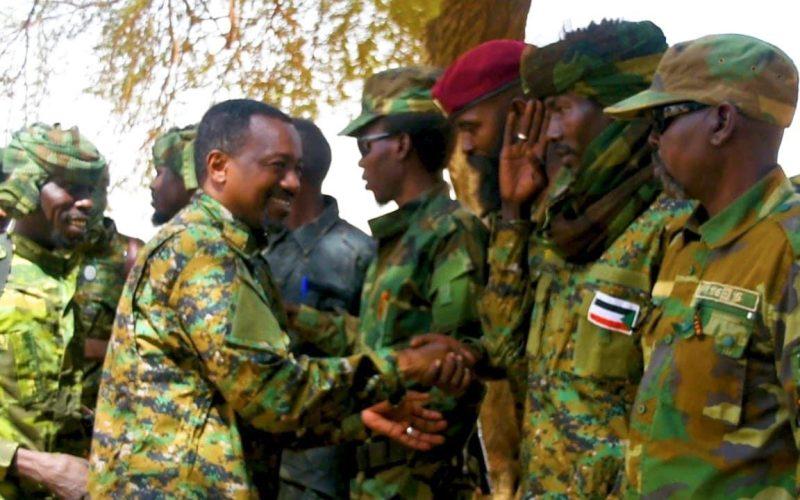 عضو السيادي عبد الله يحيي يخاطب أبطال معركة الكرامة بولاية نهر النيل