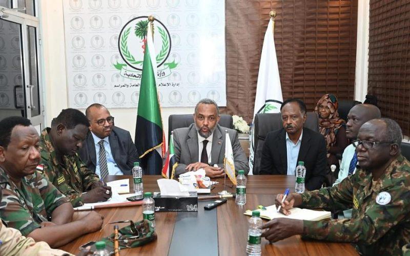 وزير الصحة الإتحادي يلتقي وفد لجنةالاستنفار والمقاومة الشعبية بإقليم النيل الأزرق