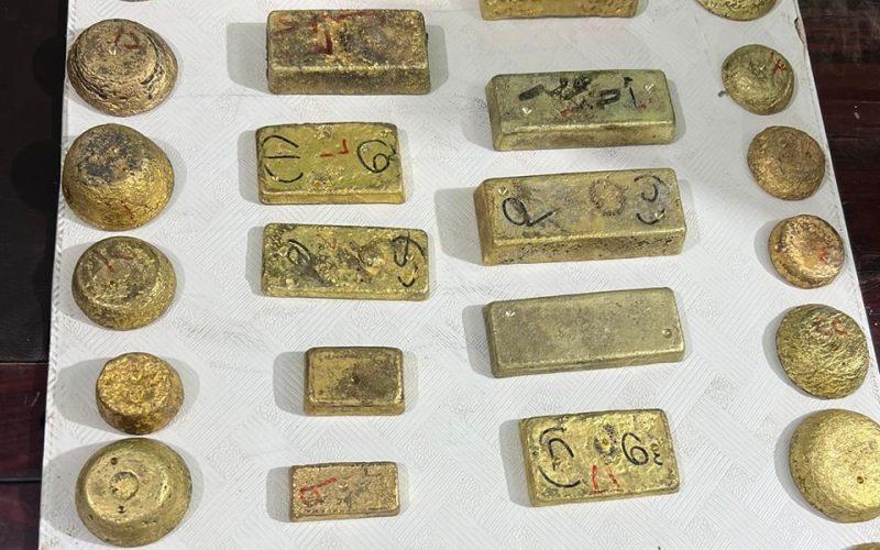 الجمارك تضبط 43 كيلو ذهب مهرب بورتسودان