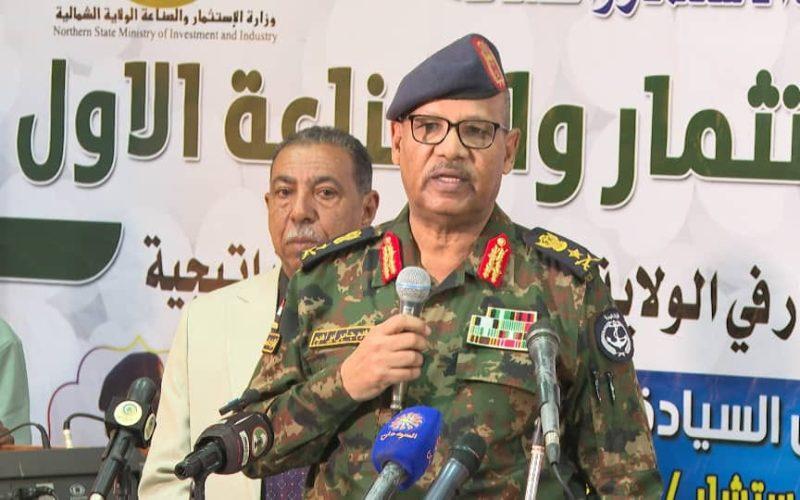 جابر يوجه بتهيئة بيئة الإستثمار بالولاية الشمالية