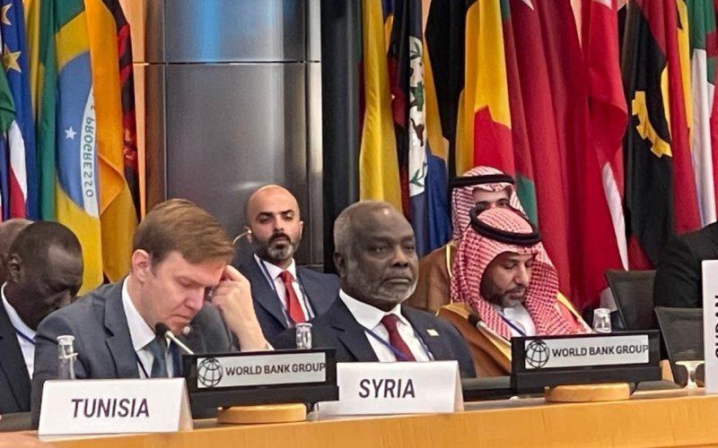 جبريل يكشف عن مساعي مع البنك لإيجاد صيغ تمويل لإعادة الإعمار