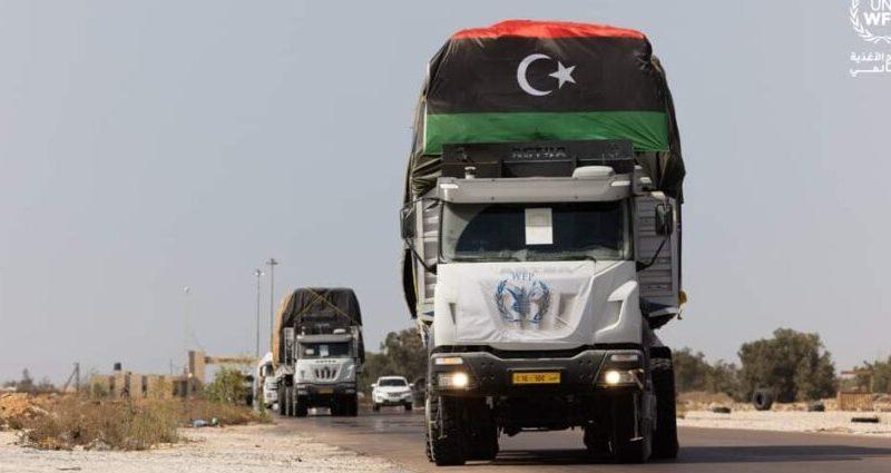 توقف حركة الشاحنات التجارية القادمة من الولاية الشمالية الكفرة الليبية إلى شمال دارفور