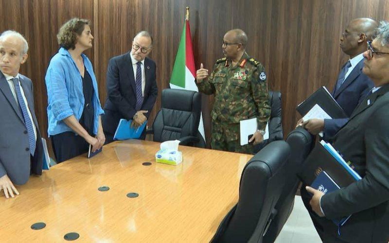 إبراهيم جابر يؤكد إلتزام السودان بالتعاون مع جميع المنظمات لضمان إيصال المساعدات الإنسانية