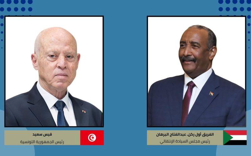 البرهان يبعث برقية تهنئة للرئيس التونسي بمناسبة فوزه في إنتخابات الرئاسة