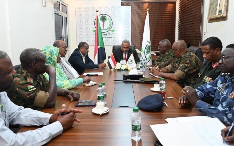 وزير الصحة الإتحادي يلتقي اللجنة القومية للاستنفار والمقاومة الشعبية لنصرة القوات المسلحة