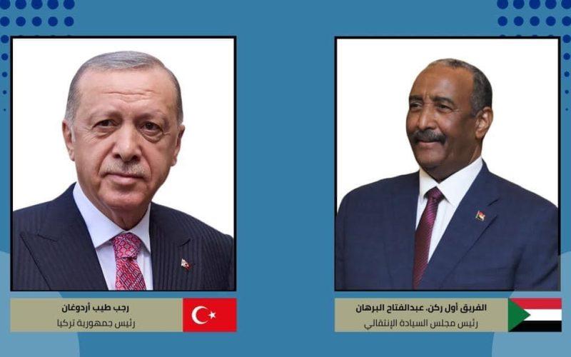 البرهان يبعث برقية تعزية للرئيس التركي في ضحايا الهجوم الإرهابي في أنقرا