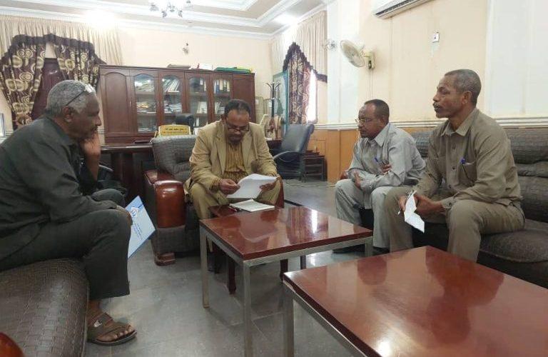 وزير البنى التحتية بنهر النيل يوجه بتحديث برنامج العمل المساحي بالولاية