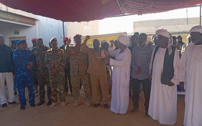 المقاومة الشعبية بمحلية الدبة ترفع التمام وتعلن الجاهزية