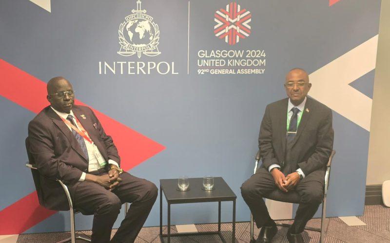 هامش اجتماعات (الإنتربول).. مدير الشرطة يلتقى بنظيريه الجنوب سودانى والرواندى