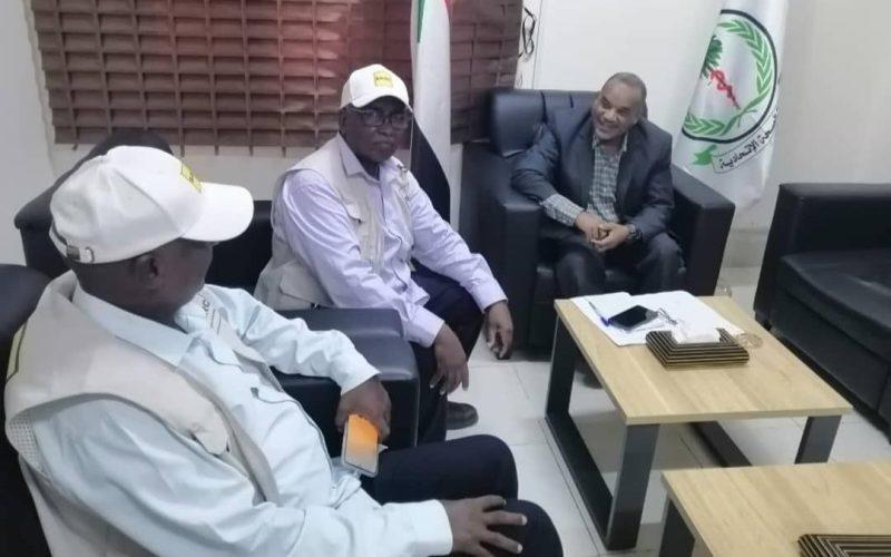 لدي لقائه بالمركز السوداني الأمريكي للبحوث والتنمية