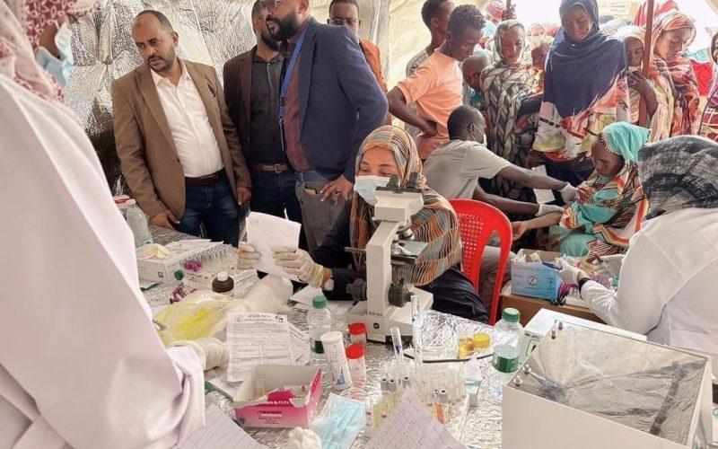 بمستشفى الجكيكة لتقديم الخدمات الطبية للوافدين من مناطق شرق الجزيرة