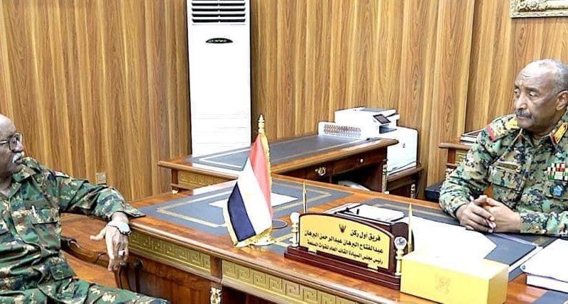 البرهان يطلع على الأوضاع بولاية النيل الأبيض