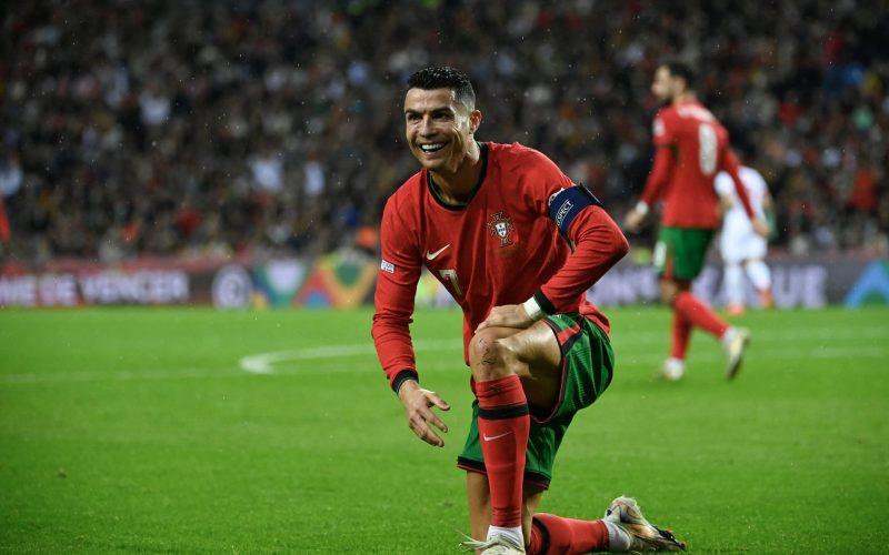 كريستيانو رونالدو أول لاعب يسجل 7 أهداف دولية في سن الـ39 عاماً