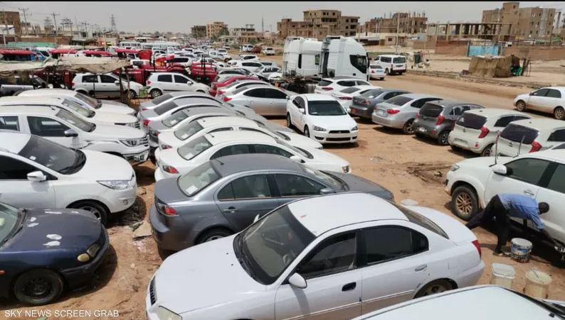 توضيح من شرطة جوبا بشأن المركبات المنهوبة والمسروقة من السودان