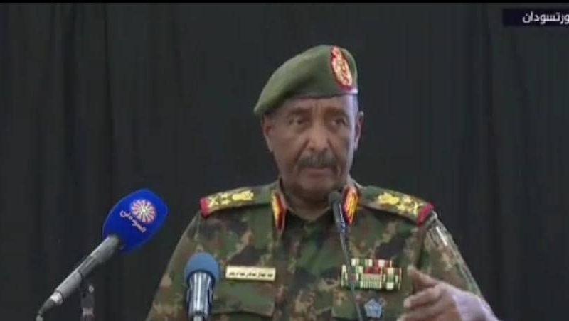 البرهان: لن نوقف الحرب إلا بإنسحاب المليشيا من كل المناطق