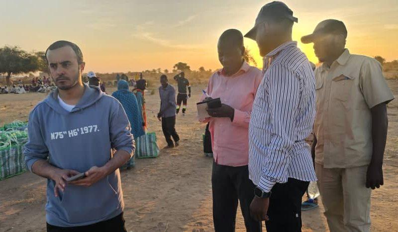 تحت مظلة الأمم المتحدة .. الهلال الاحمر ( ERC) توزع ألف سلة غذائية للاجئين السودانيين بتشاد