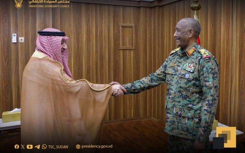 البرهان يلتقي نائب وزير الخارجية السعودي