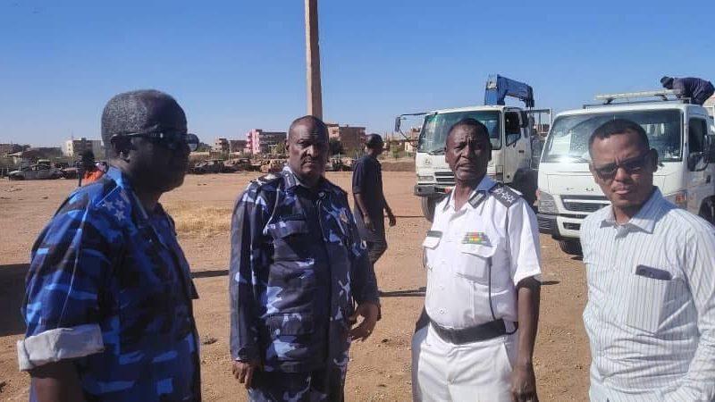 لجنة جمع وحصر وتسليم مركبات المواطنين بمحلية بحري تواصل عملها