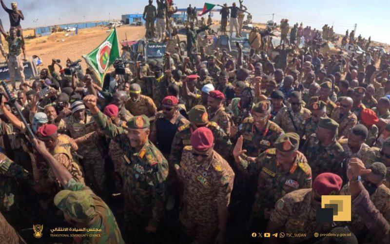 البرهان يتعهد بإعادة إعمار مصفاة الجيلي ودحر المليشيا حتى آخر شبر