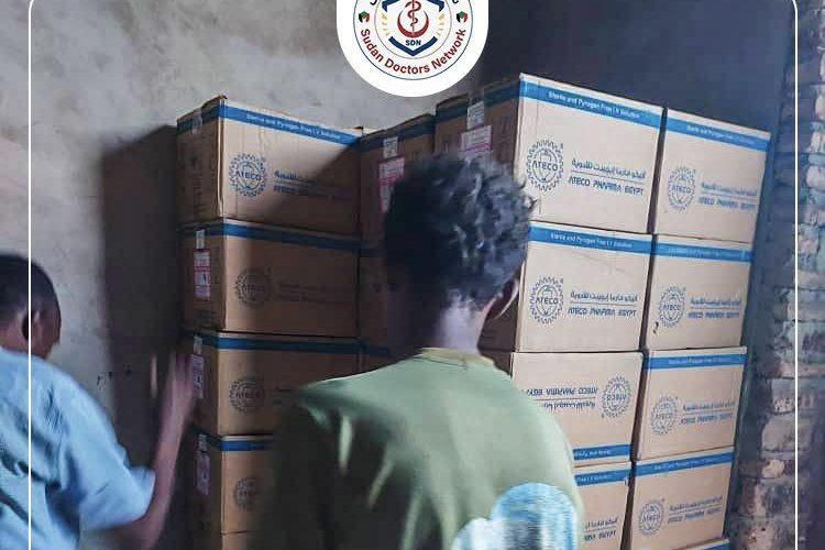 قافلة طبية من شبكة أطباء السودان إلى منطقة (أم ضوابان)
