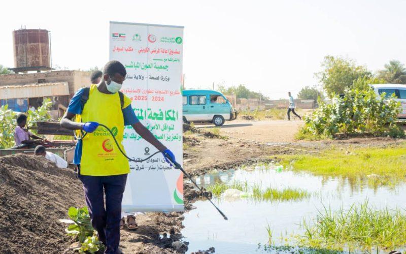 استمرار مشروع المكافحة المتكاملة لنواقل الأمراض بكسلا
