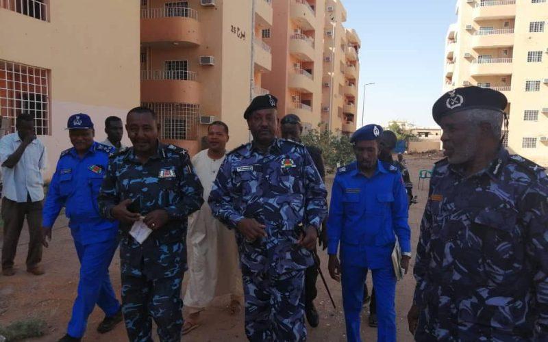 مدير شرطة ولاية الخرطوم يتفقد سجن كوبر وأبراج الشرطة عقب تحرريهما من براثن المليشيا المتمردة