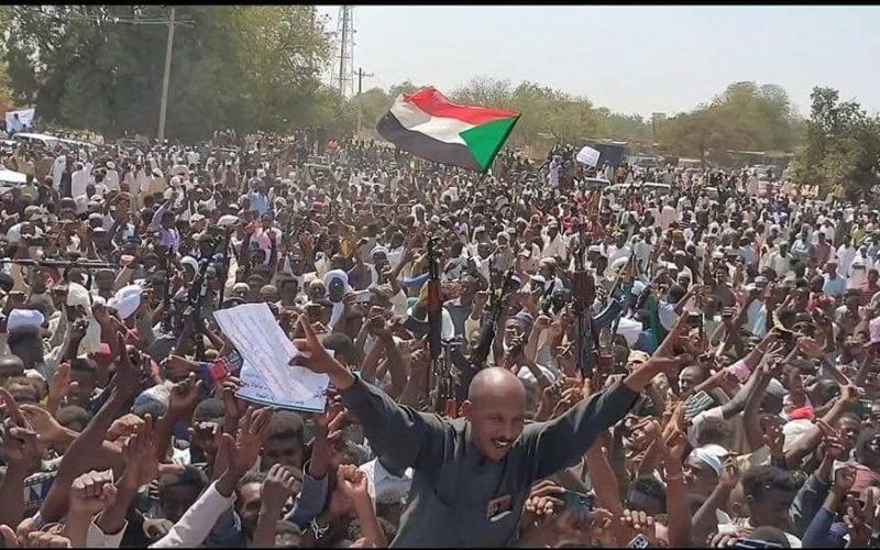احتفالات بالنهود دعمًا لانتصارات القوات المسلحة، ورفضا للتآمر الكيني على السودان