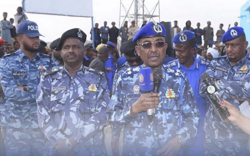 مدير عام الشرطة يفتتح قسم شرطة سوق 625 وقسم شرطة المرور السريع بمحلية دلقو