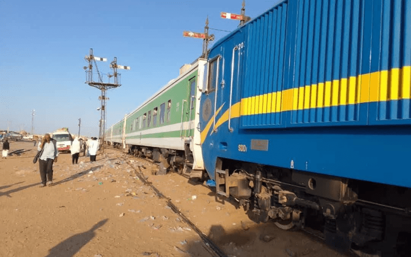 قطار الشرق (بورتسودان _ عطبرة) يتعرض لحادث