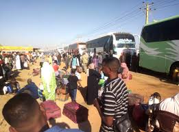 نهر النيل تودع الفوج الأول من الوافدين إلى ودمدني