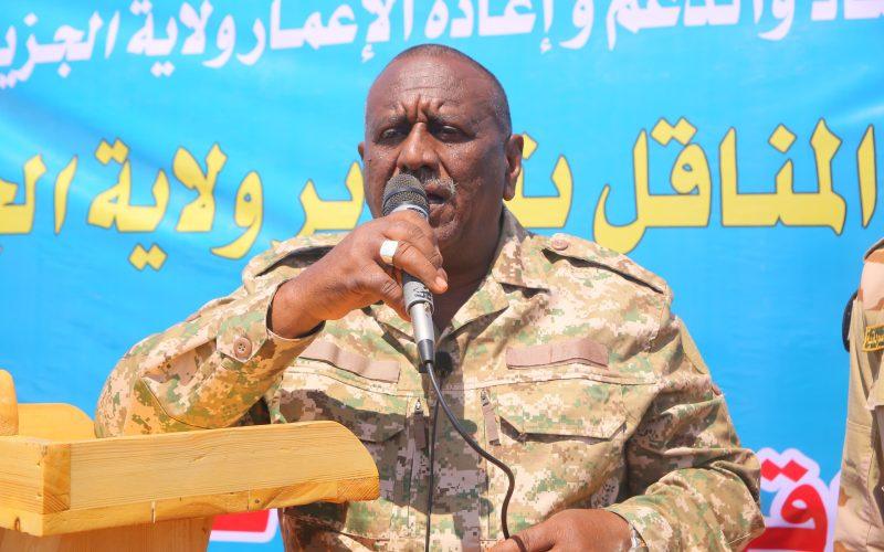 في احتفالات النصر من المناقل ..والي الجزيرة تحرير الولاية بات قريباَ