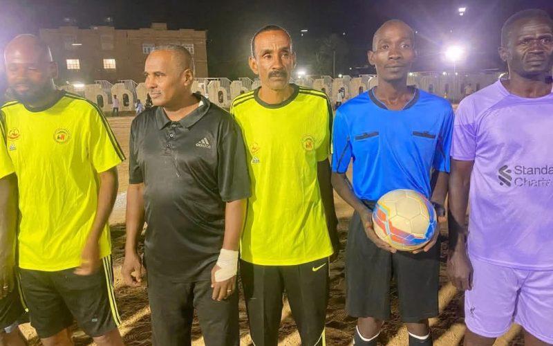 إفتتاح أنيق لدورة الكرامة للخماسيات بدار الشرطة كوستي