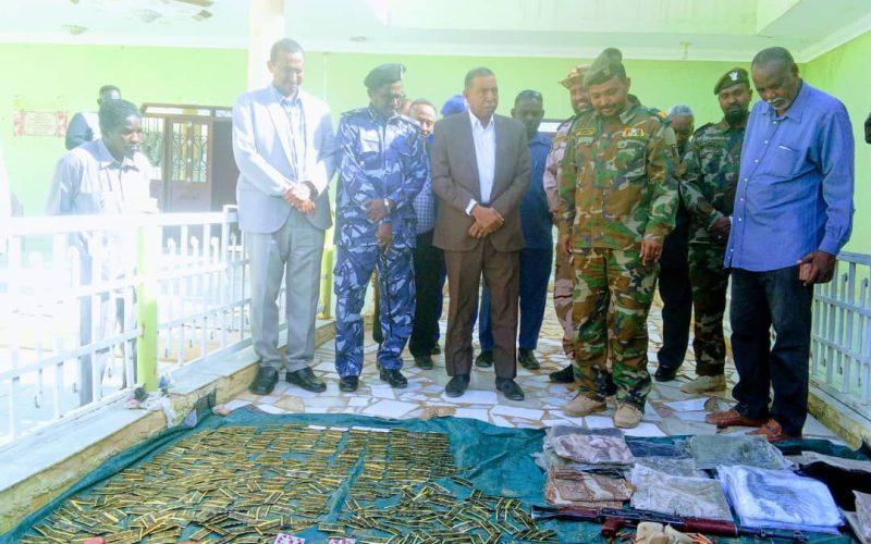 القوات المشتركة السودانية الليبية تضبط كميات كبيرة من الأسلحة والمخدرات