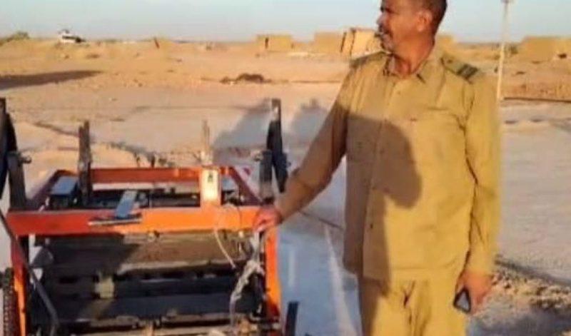 توريد مواد مصنع الاعمال الاسمنتية للقرى المتأثرة بالسيول والامطار بمحلية ابو حمد