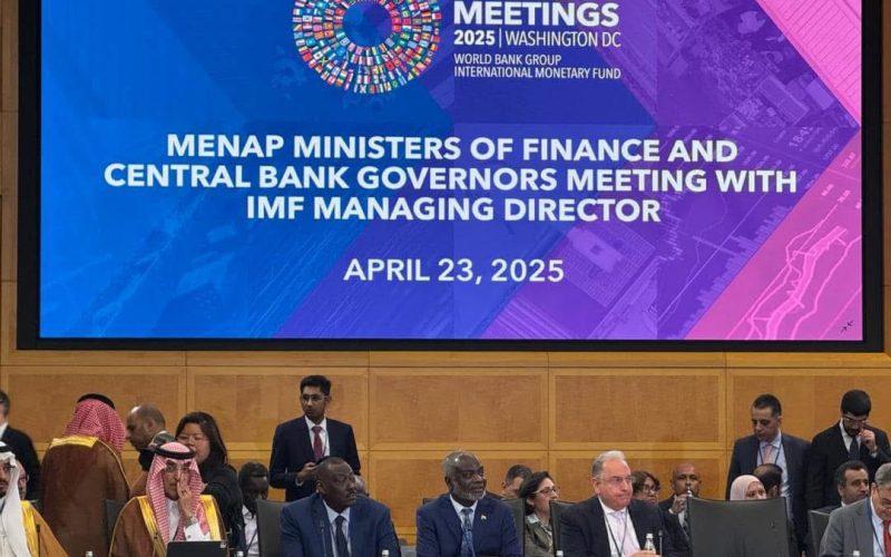 وزير المالية يخاطب اجتماع رفيع المستوى بواشنطن ويطالب المجتمع الدولي بتحمل مسئوليته تجاه السودان