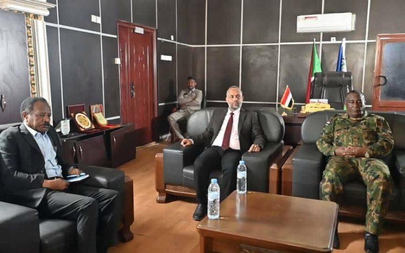 وفد وزارة الصحة الاتحادية يتفقد الأوضاع الصحية ويلتقي والي ولاية الجزيرة ويتابع جهود إعادة الإعمار