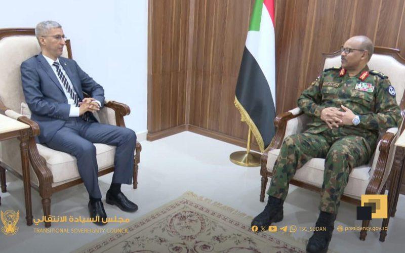عضو مجلس السيادة الفريق جابر يشيد بمتانة العلاقات الثنائية بين السودان وموريتانيا