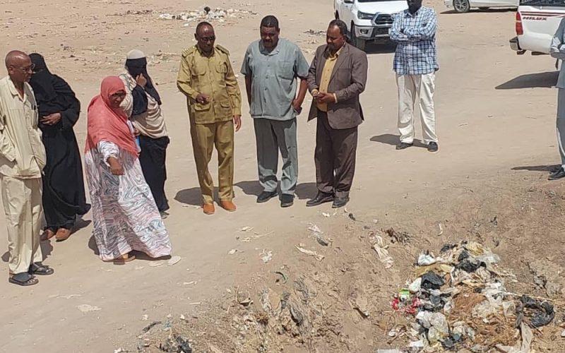 وزير البنى التحتية رئيس غرفة طوارئ الخريف بنهرالنيل يقف على إستعدادات محليتي شندي والمتمة لفصل الخريف