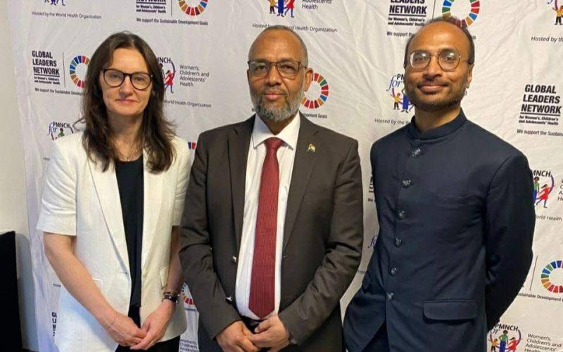 وزير الصحة الإتحادي يشارك في اعمال الدورة 78 لجمعية منظمة الصحة العالمية