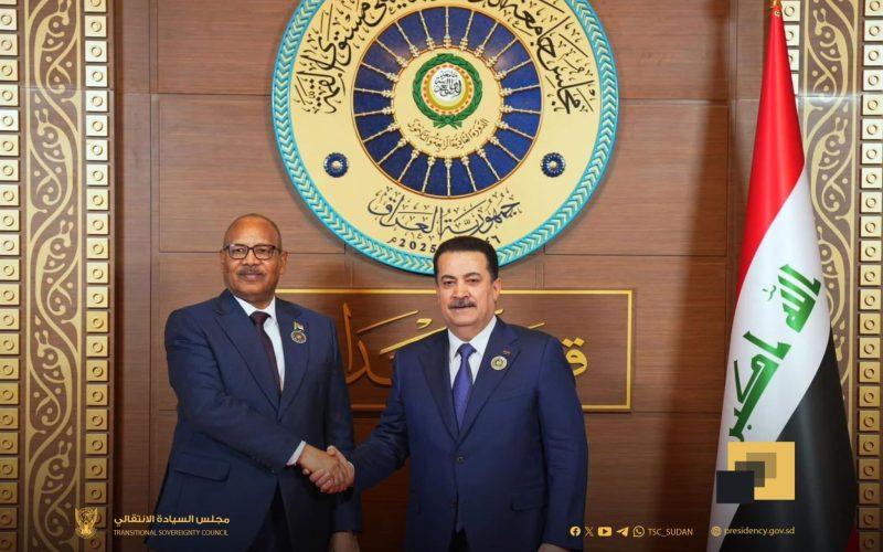 بمشاركة عضو مجلس السيادة الفريق مهندس إبراهيم جابر – بدء أعمال القمة العربية الـ 34 في بغداد