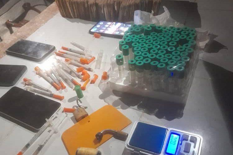 شرطة محلية المتمة وعبر الطوف المشترك تضبط اخطر مروجي الايس كريستال