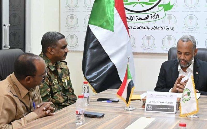 وزير الصحة الإتحادي يلتقي وفد المقاومة الشعبية بالولاية الشمالية