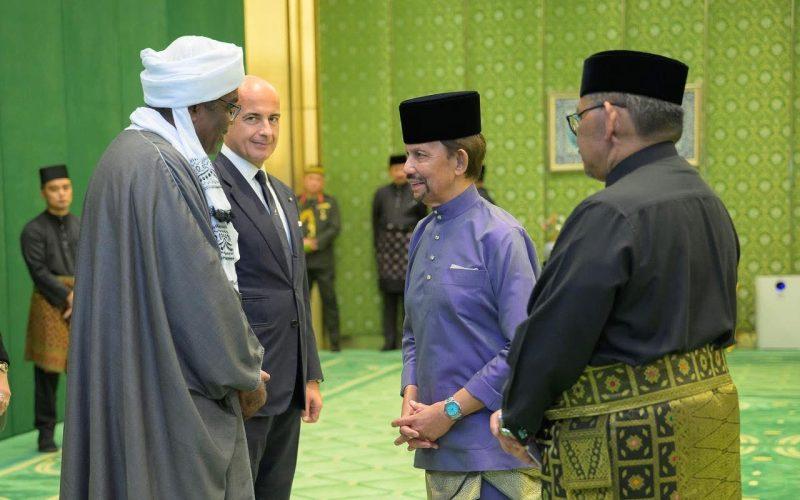سلطان بروناي يتسلّم أوراق اعتماد السفير حسن عبد السلام سفيراً للسودان لدى بروناي دار السلام