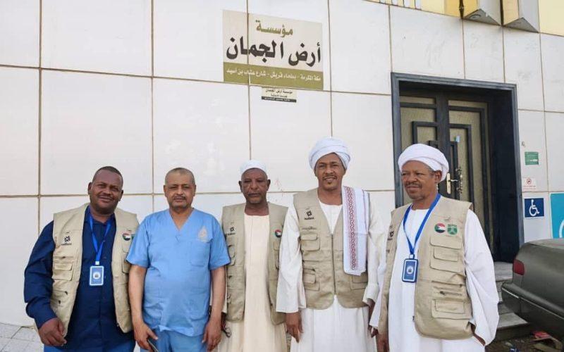 امين الحج والعمرة ولاية الخرطوم يتفقد حزمة خدمات الاطعام بمكة المكرمة