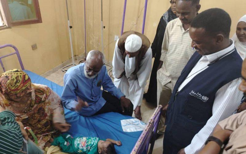 افتتاح عنبر المعالجة الداخلية للأطفال المصابين بسوء التغذية الحاد بمستشفى الأطفال بمدني