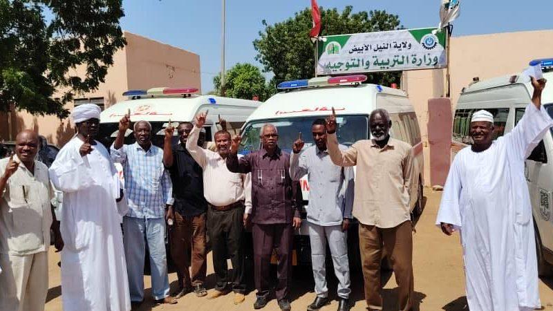 وزارة الصحة بالنيل الأبيض تدعم امتحانات الشهادة الثانوية ب 32 عربة إسعاف