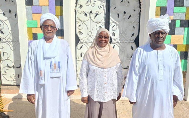 والي الجزيرة يرحب بزيارة وفد مفوضية العون الإنساني للولاية