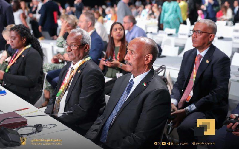 بحضور ملك أسبانيا- رئيس مجلس السيادة الانتقالي يشارك في المؤتمر الرابع لتمويل التنمية