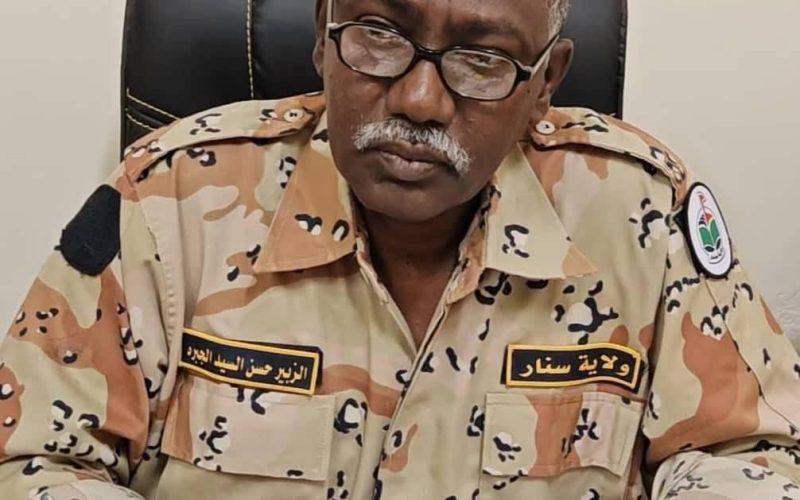 والي سنار يصدر أمر طوارئ بحظر تجوال الأشخاص والمركبات بمدن الولاية