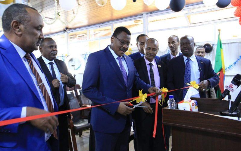 افتتاح المركز الإقليمي للجوازات والسجل المدني بالسفارة السودانية باديس ابابا